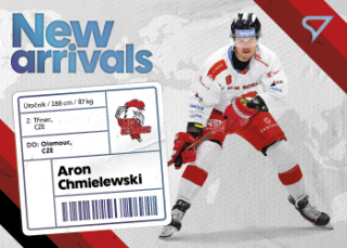 Aron Chmielewski Olomouc Tipsport ELH 2023/24 SportZoo 1. serie New Arrival #NA-10